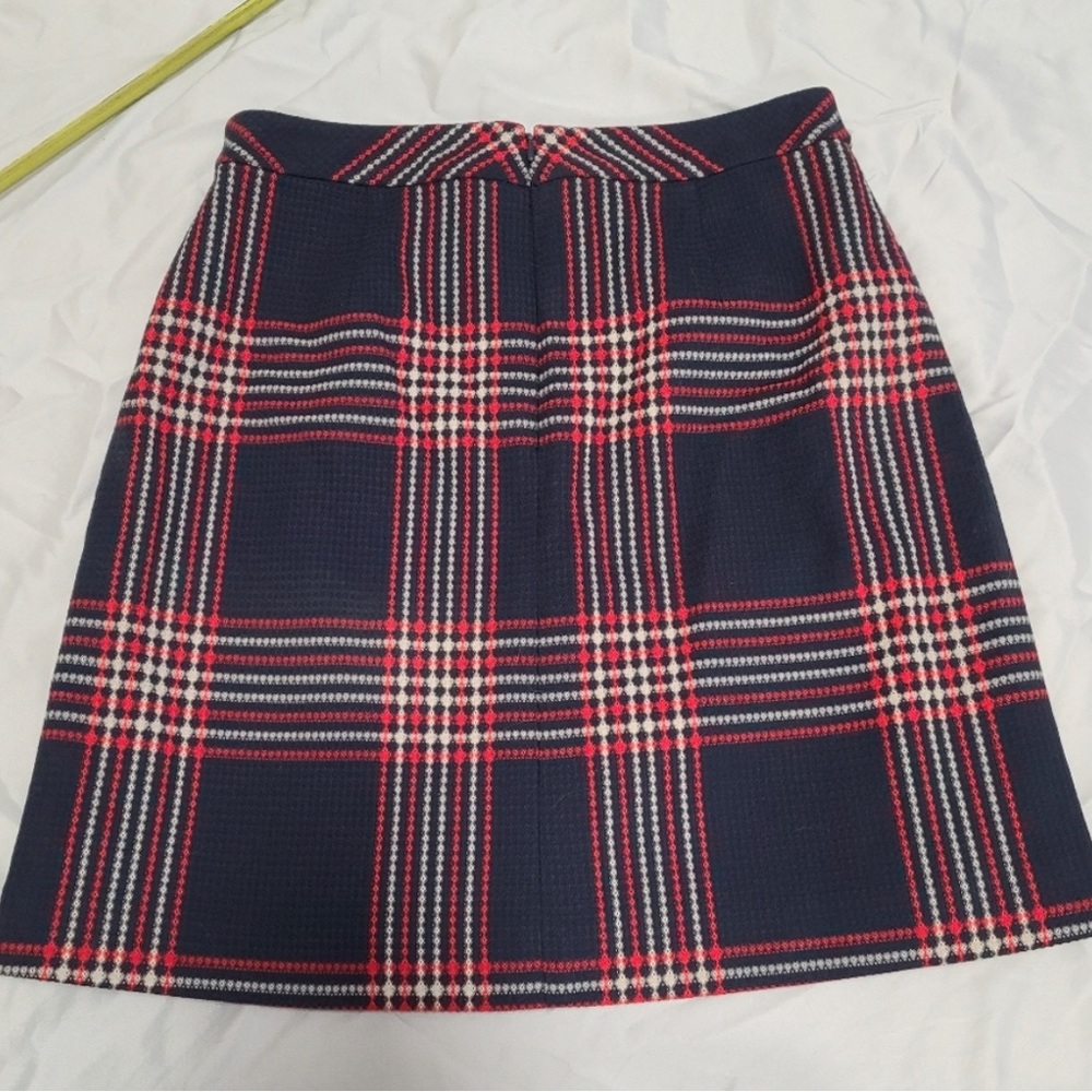 Mini plaid skirt size 4